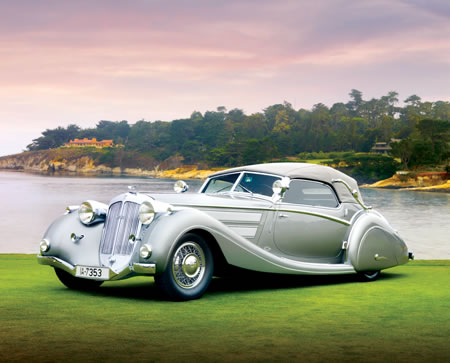 December - 1937 Horch 853 Voll & Ruhrbeck Sport Cabriole