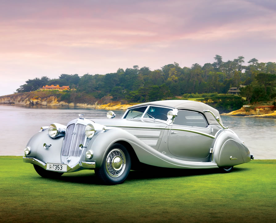 1937 Horch 853 Voll & Ruhrbeck Sport Cabriole