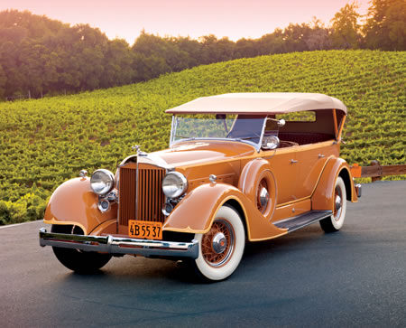 February - 1934 Packard Touring Super Eight