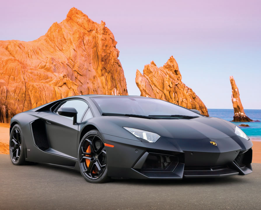 Lamborghini Aventador lp700 4 Black