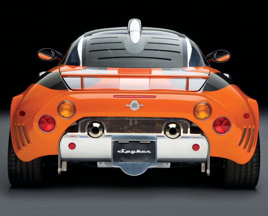 2009 Spyker C8 Laviolette LM85 Rear View