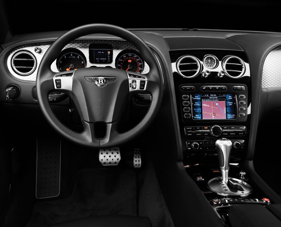 2008 Bentley Continental GT Speed Interior View