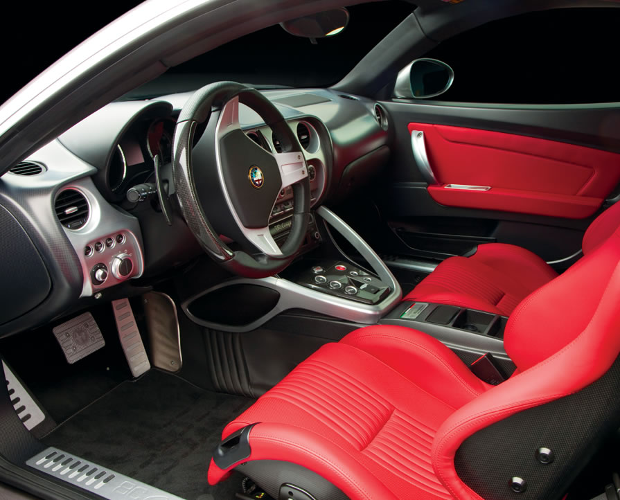 2008 Alfa Romeo 8C Competizione Interior View