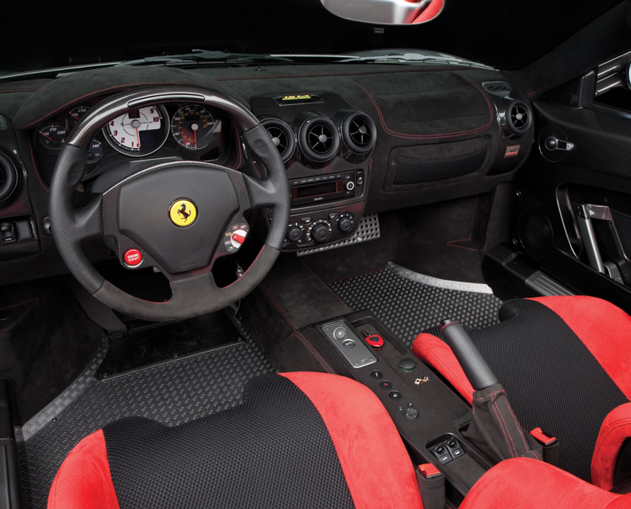 2009 Ferrari F430 Scuderia Spider 16M Interior View